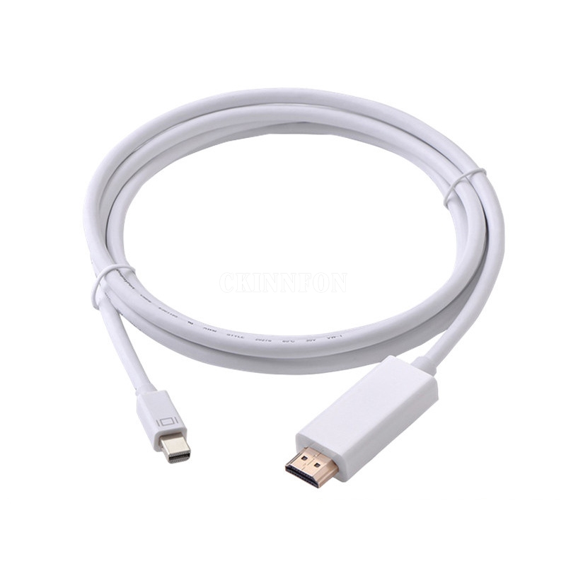 Apple Macbook Mac Air  HDMI ȣȯ   ̺ 50 / 1.8M/6FT Thunderbolt Displayport ̴ ÷ Ʈ DP